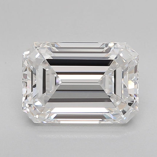 Lab-Grown Emerald Diamond - 3.69 Carat, E Color, VVS1 Clarity | Sustainable Luxury, Dazzling Brilliance | IGI | Certified LG621475836
