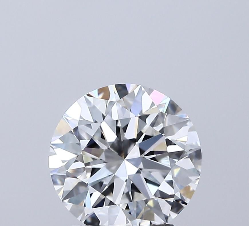 Lab-Grown Round Diamond - 2.01 Carats, E Color, VVS2 Clarity - Certified by IGI - Report Number: LG694577452