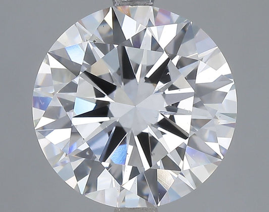 Lab-Grown Round Diamond - 4.0 Carats, F Color, VS2 Clarity - Certified by IGI - Report Number: LG669455264