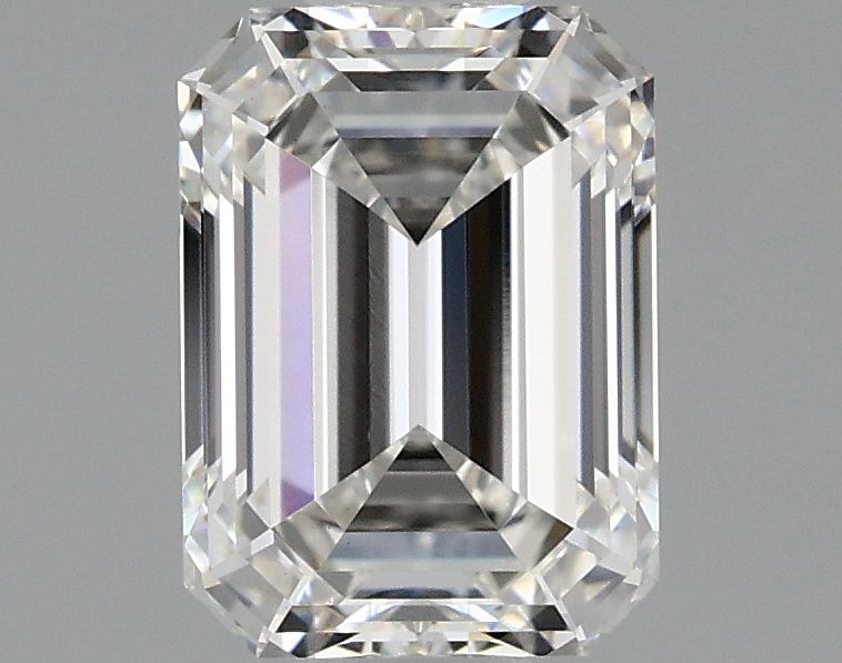 Lab-Grown Emerald Diamond - 0.98 Carats, F Color, VVS2 Clarity - Certified by IGI - Report Number: LG666435638