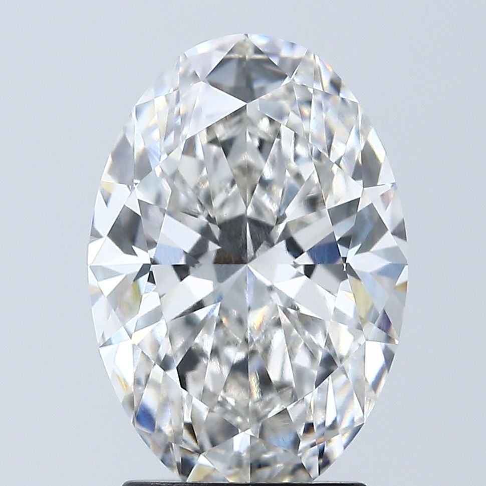 Lab-Grown Oval Diamond - 2.53 Carats, F Color, VVS2 Clarity - Certified by IGI - Report Number: LG683538248