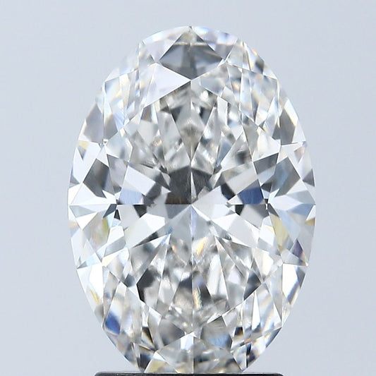 Lab-Grown Oval Diamond - 2.53 Carats, F Color, VVS2 Clarity - Certified by IGI - Report Number: LG683538248