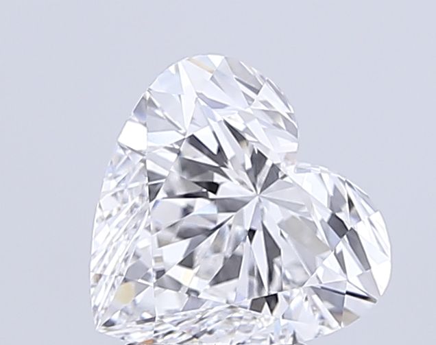 Lab-Grown Heart Diamond - 3.52 Carats, D Color, VVS2 Clarity - Certified by IGI - Report Number: LG673421053