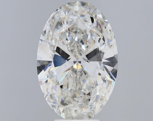 Lab-Grown Oval Diamond - 6.41 Carats, F Color, VS2 Clarity - Certified by IGI - Report Number: LG652441915