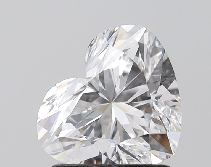 Lab-Grown Heart Diamond - 1.5 Carats, D Color, VS1 Clarity - Certified by IGI - Report Number: LG673421085