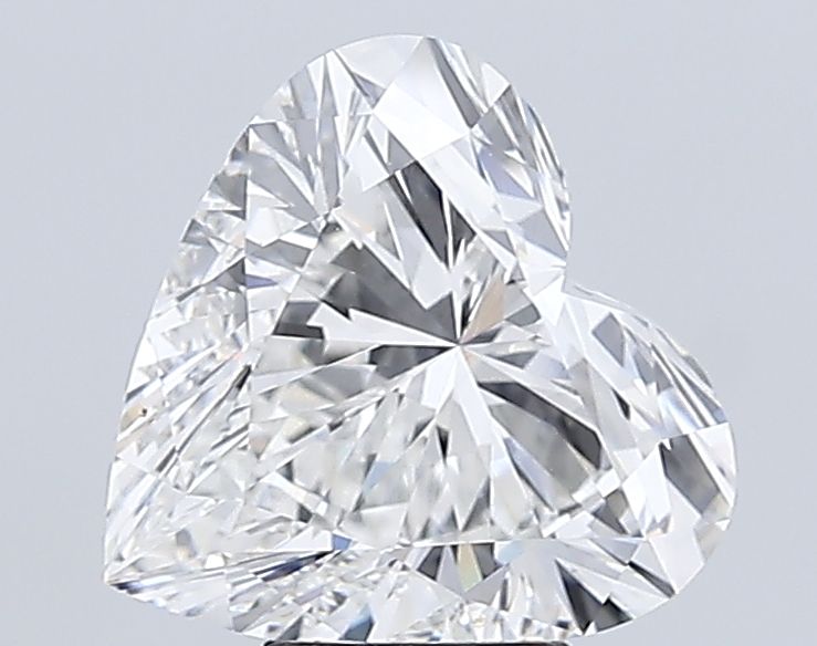 Lab-Grown Heart Diamond - 6.01 Carats, E Color, VVS2 Clarity - Certified by IGI - Report Number: LG674518792