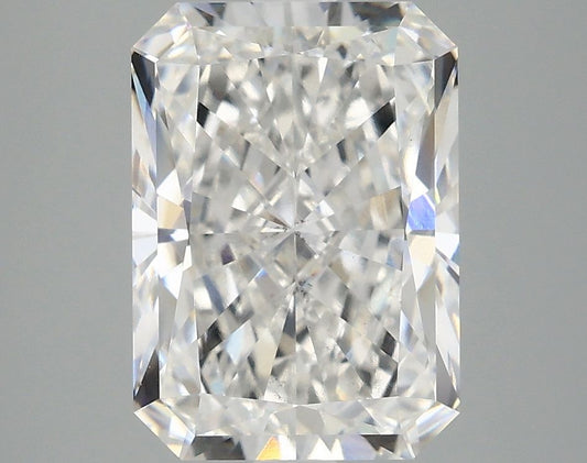 Lab-Grown Radiant Diamond - 3.96 Carats, F Color, VS2 Clarity - Certified by IGI - Report Number: LG680593428
