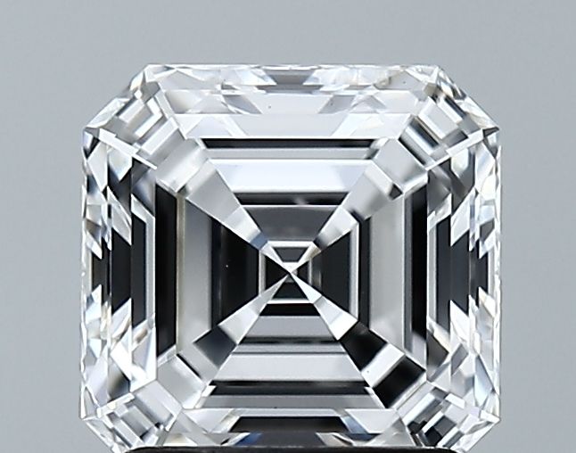 Lab-Grown Asscher Diamond - 1.92 Carats, D Color, VVS2 Clarity - Certified by GIA - Report Number: 1232440897