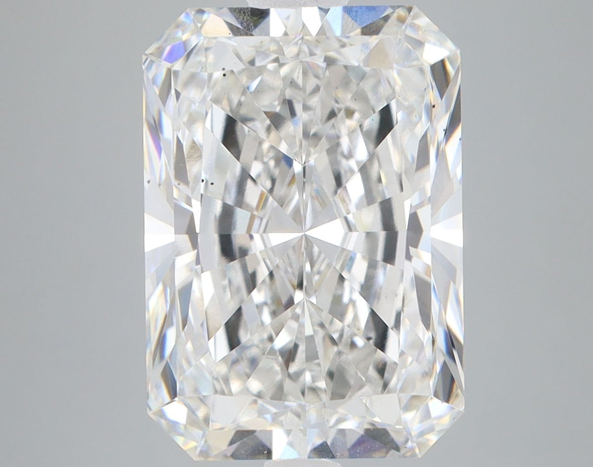 Lab-Grown Radiant Diamond - 7.43 Carats, F Color, VS2 Clarity - Certified by IGI - Report Number: LG596332451