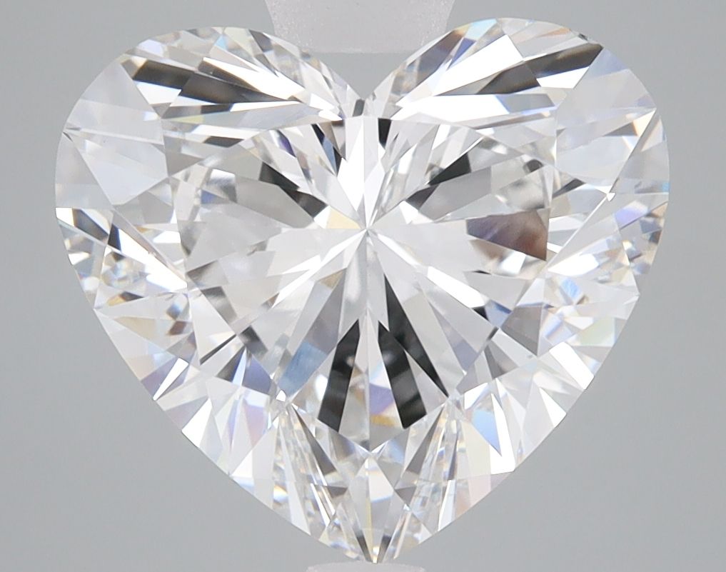 Lab-Grown Heart Diamond - 4.66 Carats, E Color, VS1 Clarity - Certified by IGI - Report Number: LG591347567