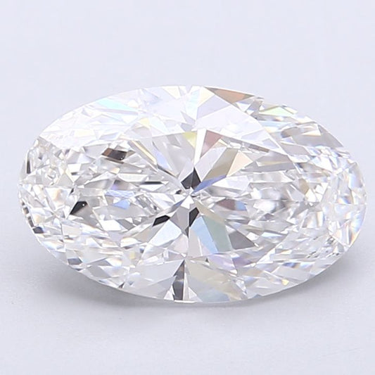 Lab-Grown Oval Diamond - 2.52 Carats, E Color, VVS2 Clarity - Certified by IGI - Report Number: LG716504873