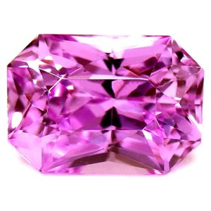 1.32ct Medium Pink Pink Emerald Sapphire