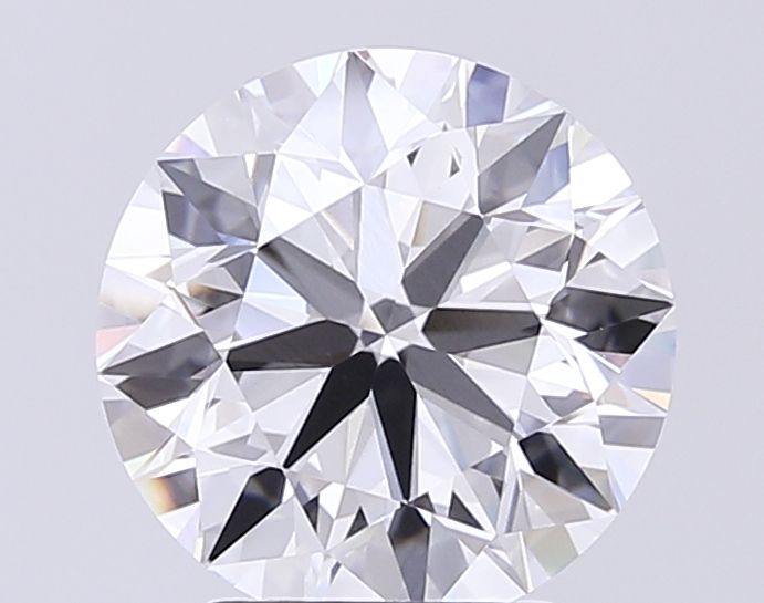 Lab-Grown Round Diamond - 3.51 Carats, F Color, VVS2 Clarity - Certified by IGI - Report Number: LG713539143