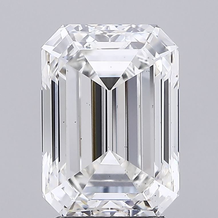 Lab-Grown Emerald Diamond - 3.02 Carats, F Color, VS2 Clarity - Certified by IGI - Report Number: LG670406525