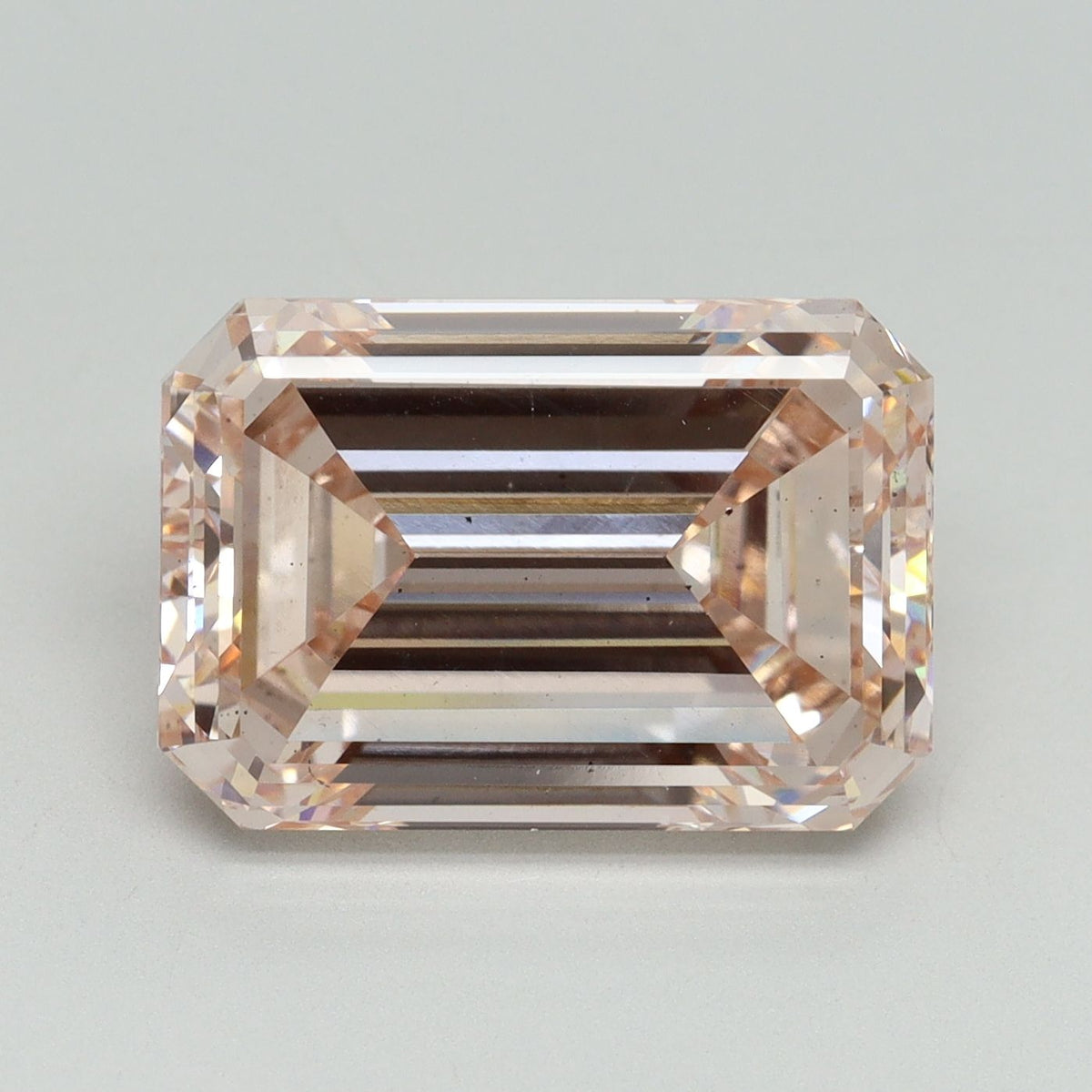 Lab-Grown Emerald Diamond - 7.0 Carats, Fancy Intense Pink Color, VS2 Clarity - Certified by IGI - Report Number: LG640442410