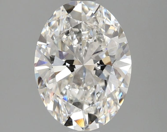Lab-Grown Oval Diamond - 1.96 Carats, F Color, VVS2 Clarity - Certified by IGI - Report Number: LG639463278