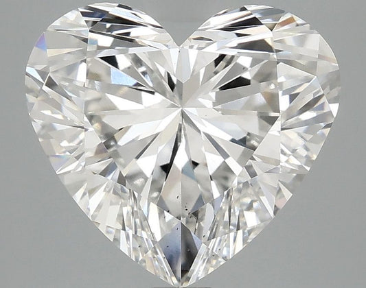 Lab-Grown Heart Diamond - 4.04 Carats, F Color, VS2 Clarity - Certified by IGI - Report Number: LG696592150