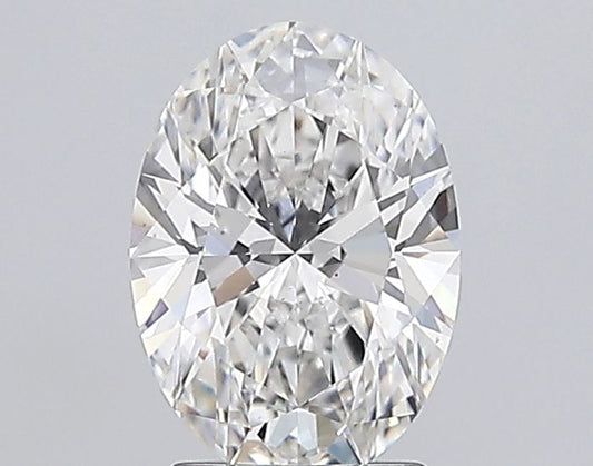 Lab-Grown Oval Diamond - 2.56 Carats, E Color, VS2 Clarity - Certified by IGI - Report Number: LG689554112