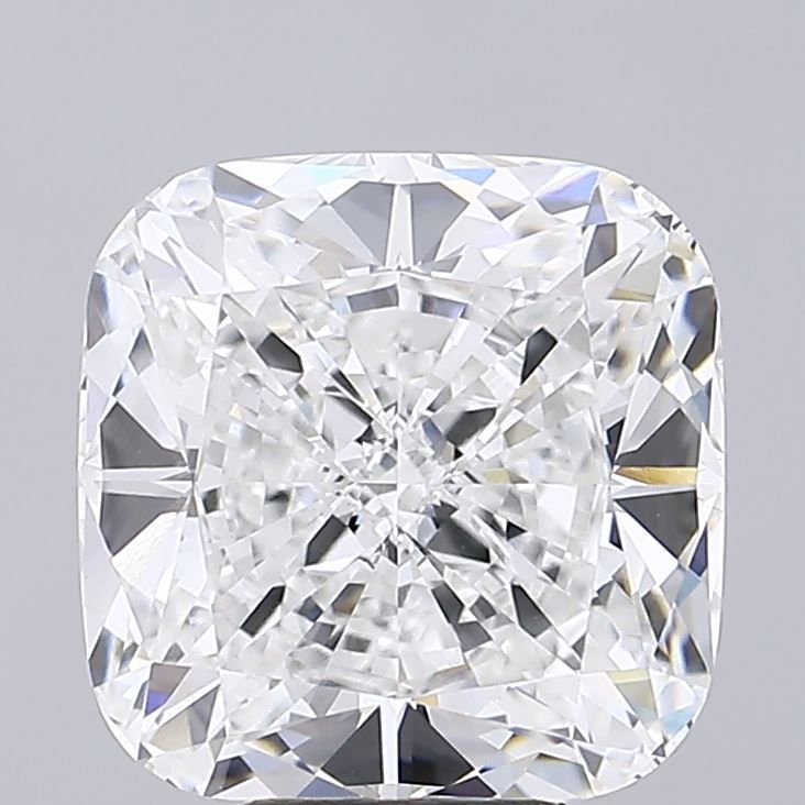 Lab-Grown Cushion Diamond - 6.51 Carats, E Color, VVS2 Clarity - Certified by IGI - Report Number: LG680532873