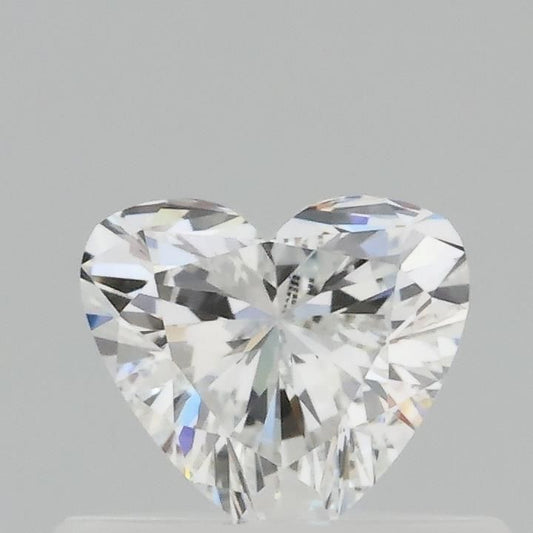 Lab-Grown Heart Diamond - 0.4 Carats, D Color, VS1 Clarity - Certified by IGI - Report Number: LG687509358