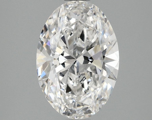 Lab-Grown Oval Diamond - 1.96 Carats, E Color, VVS2 Clarity - Certified by IGI - Report Number: LG715595841