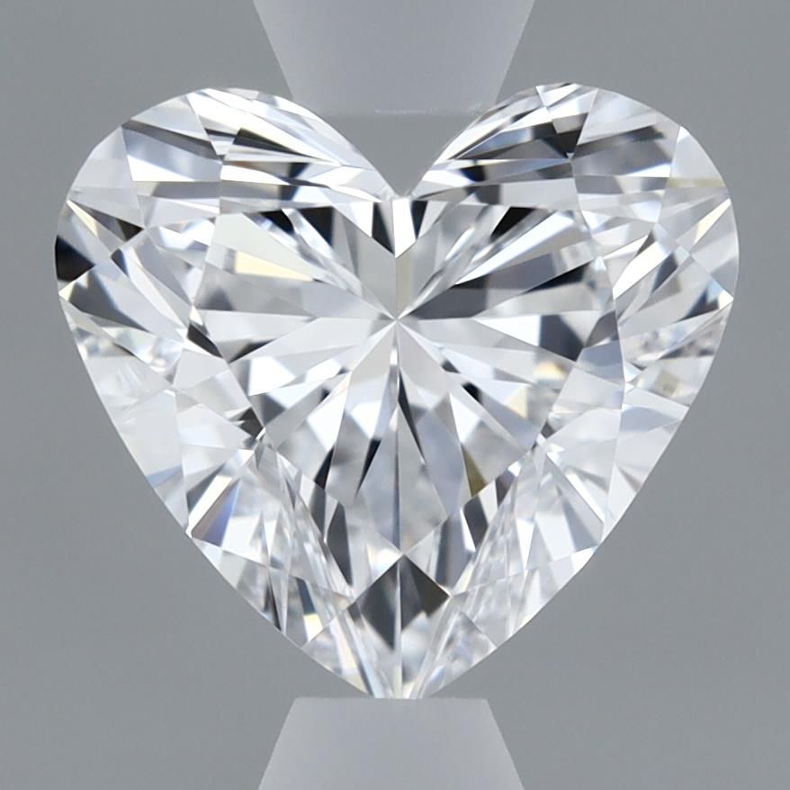 Lab-Grown Heart Diamond - 0.96 Carats, D Color, VVS2 Clarity - Certified by IGI - Report Number: LG620463512