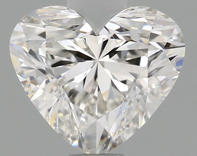Lab-Grown Heart Diamond - 0.96 Carats, F Color, VS2 Clarity - Certified by IGI - Report Number: LG685574505