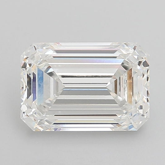 Lab-Grown Emerald Diamond - 8.09 Carats, F Color, VS1 Clarity - Certified by IGI - Report Number: LG685504404