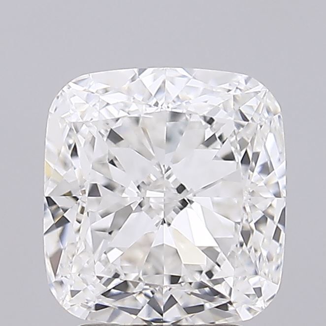 Lab-Grown Cushion Diamond - 3.03 Carats, E Color, VVS2 Clarity - Certified by IGI - Report Number: LG687578703