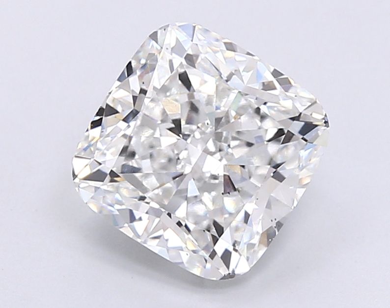 Lab-Grown Cushion Diamond - 3.51 Carats, F Color, VS2 Clarity - Certified by IGI - Report Number: LG668476490