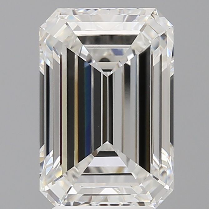 Lab-Grown Emerald Diamond - 3.58 Carats, E Color, VVS2 Clarity - Certified by IGI - Report Number: LG709522761