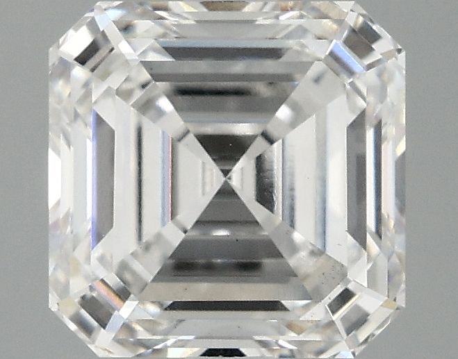 Lab-Grown Asscher Diamond - 2.55 Carats, F Color, VS2 Clarity - Certified by IGI - Report Number: LG712564021