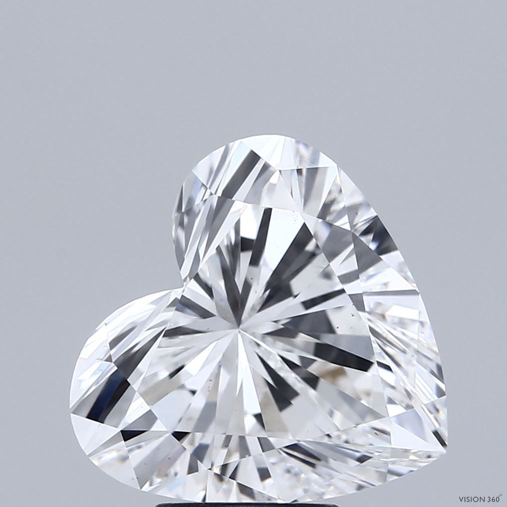 Lab-Grown Heart Diamond - 5.04 Carats, E Color, VS1 Clarity - Certified by IGI - Report Number: LG683582342
