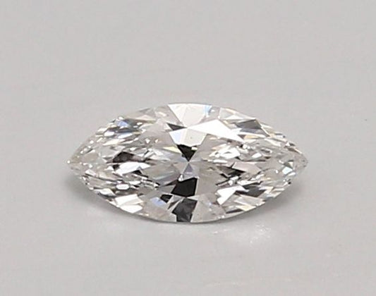 Lab-Grown Marquise Diamond - 0.32 Carats, E Color, VS1 Clarity - Certified by IGI - Report Number: LG683509019