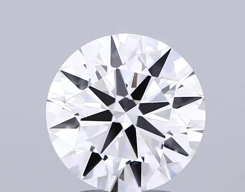 Lab-Grown Heart Diamond - 2.52 Carats, D Color, VVS2 Clarity - Certified by IGI - Report Number: LG675573615