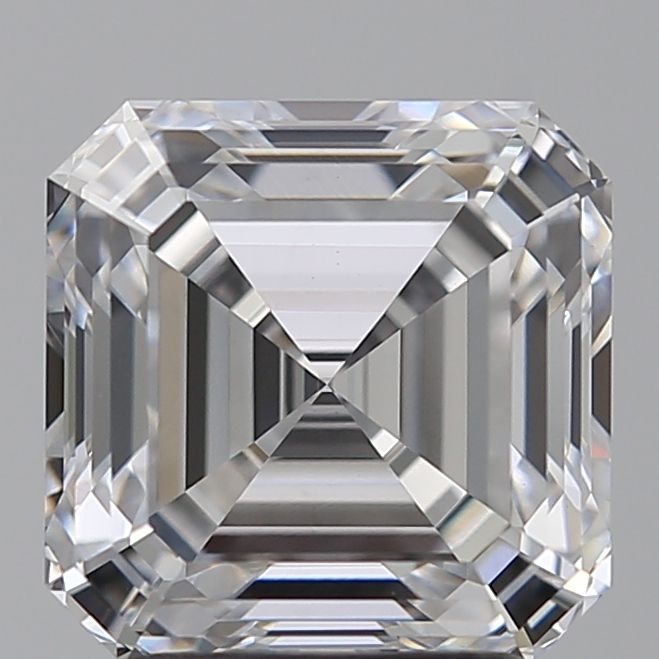 Lab-Grown Asscher Diamond - 3.05 Carats, E Color, VVS2 Clarity - Certified by IGI - Report Number: LG685521855