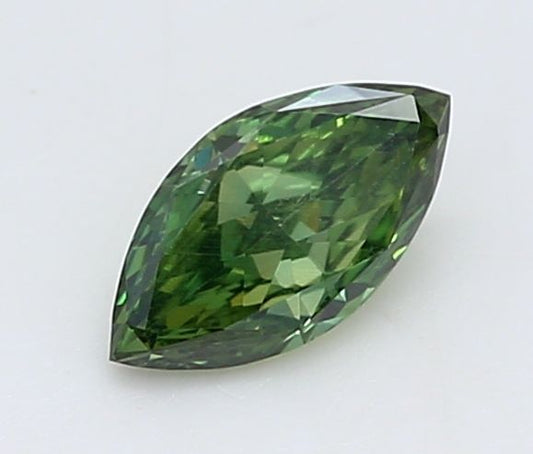Lab-Grown Pear Diamond - 0.29 Carats, Fancy Vivid Pink Color, VVS2 Clarity - Certified by IGI - Report Number: LG662468428