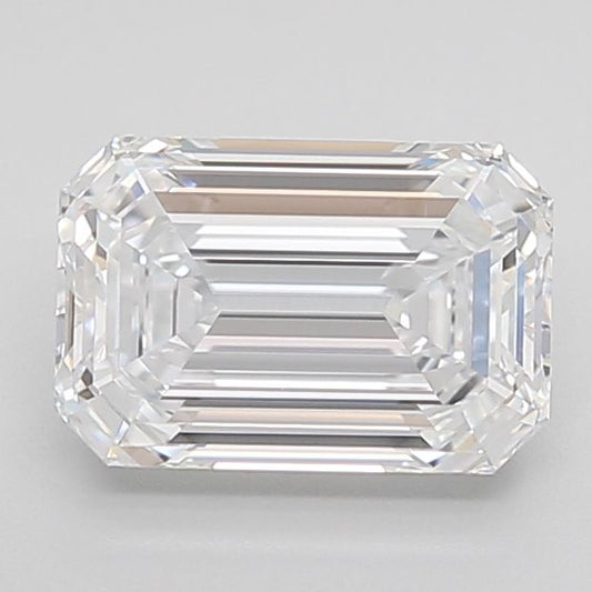 Lab-Grown Emerald Diamond - 2.12 Carat, E Color, VVS1 Clarity | Sustainable Luxury, Dazzling Brilliance | IGI | Certified LG601325261