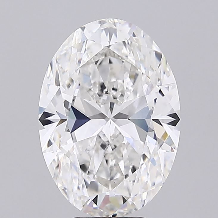 Lab-Grown Oval Diamond - 8.05 Carats, F Color, VS1 Clarity - Certified by IGI - Report Number: LG692541186