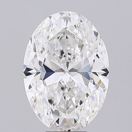 Lab-Grown Oval Diamond - 8.05 Carats, F Color, VS1 Clarity - Certified by IGI - Report Number: LG692541186