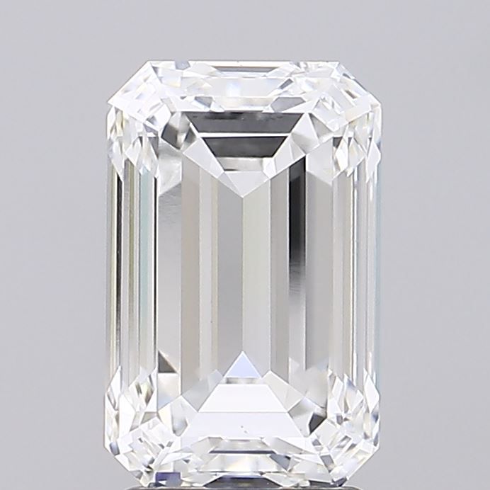 Lab-Grown Emerald Diamond - 3.58 Carats, E Color, VVS2 Clarity - Certified by IGI - Report Number: LG674529467