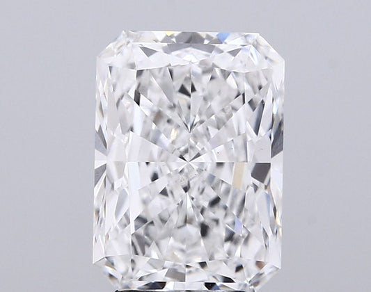 Lab-Grown Radiant Diamond - 3.53 Carats, E Color, VS1 Clarity - Certified by IGI - Report Number: LG717556349