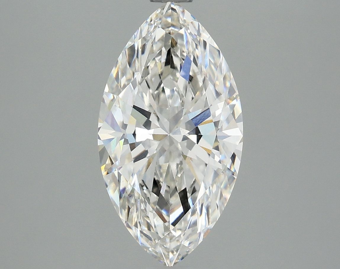 Lab-Grown Marquise Diamond - 2.54 Carats, F Color, VVS2 Clarity - Certified by IGI - Report Number: LG660474175