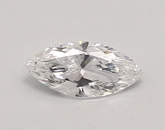 Lab-Grown Marquise Diamond - 0.41 Carats, D Color, VS2 Clarity - Certified by IGI - Report Number: LG691576149