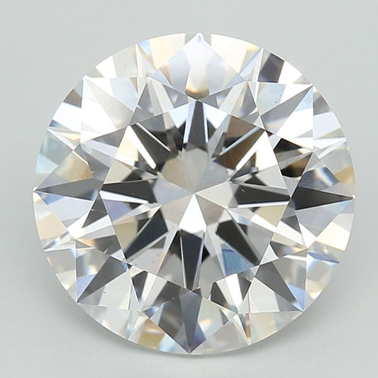 Lab-Grown Round Diamond - 7.18 Carats, E Color, VS2 Clarity - Certified by IGI - Report Number: LG713519243