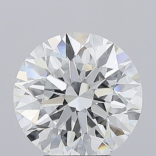 Lab-Grown Round Diamond - 5.08 Carats, E Color, VS1 Clarity - Certified by IGI - Report Number: LG705545506