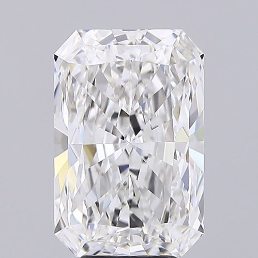 Lab-Grown Radiant Diamond - 6.07 Carats, F Color, VS1 Clarity - Certified by IGI - Report Number: LG710578728