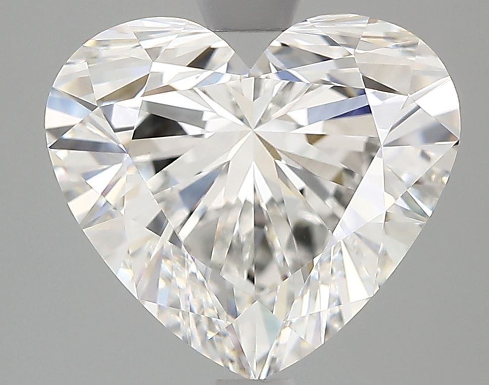 Lab-Grown Heart Diamond - 3.58 Carats, F Color, VVS2 Clarity - Certified by IGI - Report Number: LG717513969