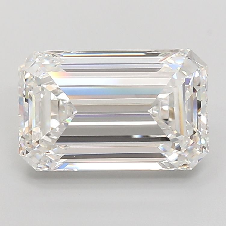 Lab-Grown Emerald Diamond - 8.11 Carats, F Color, VVS2 Clarity - Certified by IGI - Report Number: LG694575913