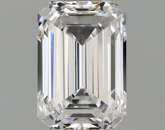 Lab-Grown Emerald Diamond - 0.96 Carats, E Color, VVS2 Clarity - Certified by IGI - Report Number: LG677511410